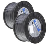 Matijardin - 2 bobines fil débroussailleuse Rond 3,5 mm x 124 m Titanium Power