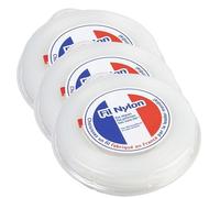Matijardin - 3 blisters fil débroussailleuse Rond 1,6 mm x 100 m Fil Nylon