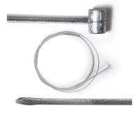 Matijardin - Câble souple, corde à piano. Diamètre 2,5 mm. L : 2,5 m. Tête 9 x 10 mm