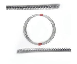 Matijardin - Câble souple, corde à piano. Diamètre : 3 mm. Rouleau 25 m