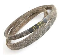 Matijardin - Courroie tondeuse 3L480 compatible avec Teknic Kevlar Trapézoïdale - 9,5 mm x 1219 mm