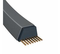 Matijardin - Courroie tondeuse 4L114 compatible avec Teknic Kevlar Trapézoïdale - 12,7 mm x 2896 mm