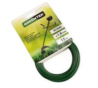 Matijardin - Fil débroussailleuse Greentek rond 1,6 mm x 15 m
