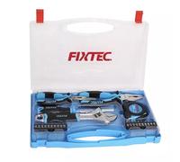 Matijardin - Kit d'outils à main - 25 pièces - pince universelle, pince à bec long, clé à molette, manche de tournevis - Fixtec