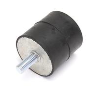 Matijardin - Silent bloc, plot antivibratoire universel 50 x 50 mm. Mâle M10 / Femelle M10