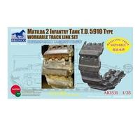 Matilda 2 T.d.5910 Type Workable Track Link Set- 1:35e - Bronco Models G