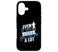 Matilda Even If You're Little You Can Do A Lot Bannière Coque pour iPhone 17