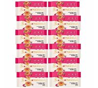 MATILDE VICENZI Bocconcini -Biscuits sablés à la crème de framboise 90g (Bocconcini, x12)