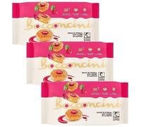 MATILDE VICENZI Bocconcini -Biscuits sablés à la crème de framboise 90g (Bocconcini, x3)