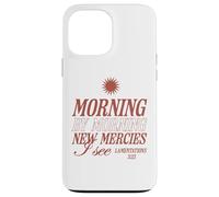 Matin après Matin, de Nouvelles miséricordes, Je Vois Un Verset de la Bible chrétienne Coque pour iPhone 13 Pro Max
