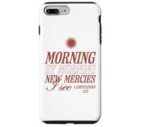 Matin après Matin, de Nouvelles miséricordes, Je Vois Un Verset de la Bible chrétienne Coque pour iPhone 7 Plus/8 Plus