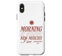 Matin après Matin, de Nouvelles miséricordes, Je Vois Un Verset de la Bible chrétienne Coque pour iPhone X/XS