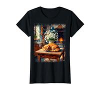 Matin Calme dans la Cuisine T-Shirt Graphique avec Valeur