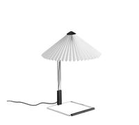 Matin Lampe à Poser Chrome/ Blanc 300