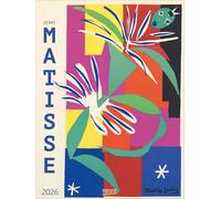 Matisse 2026: Großer Kunstkalender. Hochwertiger Wandkalender mit Meisterwerken von dem bekannten Maler Henri Mastisse. Kunst Gallery Format: 48 x 64 cm.