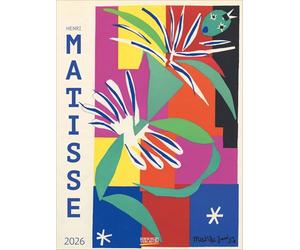 Matisse 2026: Großer Kunstkalender. Hochwertiger Wandkalender mit Meisterwerken von dem bekannten Maler Henri Mastisse. Kunst Gallery Format: 48 x 64 cm.