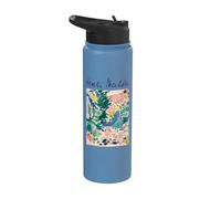 Matisse Art abstrait classique coloré paysage de jardin Stainless Steel Insulated Water Bottle