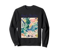 Matisse Art Abstrait Classique coloré Paysage de Jardin Sweatshirt