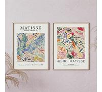 Matisse imprimer Henri Matisse affiche moderne peinture abstraite Art mur photos pour salon décor à la maison 40x60 cm-2 pièces sans cadre