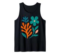 Matisse Style Boho Abstrait Botanique Fleur Esthétique Peinture Débardeur