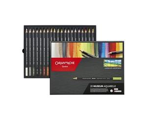 Matite Museum Acquerelle Pezzi 20 Assortimento Paesaggio, Scatola In Cartone | Caran D'Ache