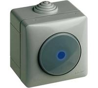 Bouton Axial Murale Rétroéclairé 10A 250Vac Bticino Idrobox 26005