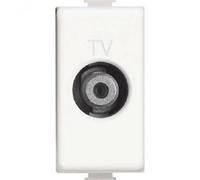 MATIX PRESA SATELLITARE COASSIALE TYPE F COULEUR BLANCHE AM5202F PREND LA POSITI