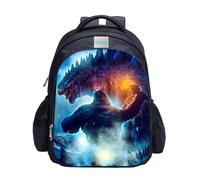 MATMO Monster Dinosaur Sac à dos pour enfant Sac à bandoulière Trousse à crayons (sac à dos 25-3), Sac à dos de 25 à 3 ans, Medio, dessin animé