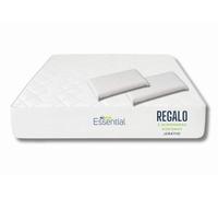 Matnature Essential Matelas, Mousse Haute densité, à mémoire de Forme, Blanc, 135 x 190 cm