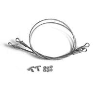 Mato Câble de remorquage en métal pour réservoir RC Stug III 1/16 1:16 Pièces améliorées en métal