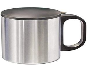 MATO Mug INOX Mug Isotherme Gobelet Isotherme en Acier Inoxydable avec Couvercle 0,28 l avec Couvercle