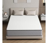 Matoresu Matelas 80 x 190 cm, hauteur 21 cm, ergonomique, 7 zones, certifié Oeko-Tex, degré de fermeté H3, matelas à ressorts ensachés avec matelas en mousse à mémoire de forme