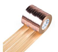 Matory Lot de 10 rouleaux de 100 m de ruban à friser en or rose brillant de 5 mm pour ballons, fournitures de fête, emballage cadeau
