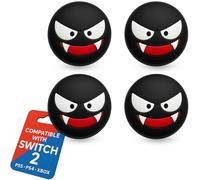 MatoSan Lot de 4 capuchons de joystick - Accessoires pour Switch 2 - Capuchons ergonomiques pour une meilleure prise en main et précision - Capuchons de pouce de jeu pour manette (version 4)