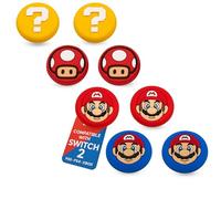 MatoSan Lot de 8 capuchons de joystick - Accessoires pour Switch 2 - Capuchons ergonomiques pour une meilleure prise en main et précision - Capuchons de pouce de jeu pour manette (version 7)