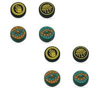MatoSan Thumbstick Caps - Lot de 8 Couvre-Sticks en Silicone - Compatible avec Switch - Amélioration du Grip, Protection et Contrôle Précis - Accessoire Gaming pour Joystick