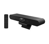 Matosio Caméra de visioconférence EagleBar Pro2 Caméra 4K ePTZ AI Face Tracking, Haut-Parleur et Microphone de conférence, avec télécommande, Compatible Zoom/MS Teams ou Streaming OBS