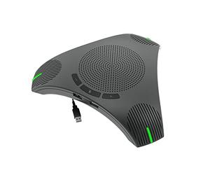 Matosio Octopus Haut-Parleur & Microphone de conférence téléphonique Microphone omnidirectionnel à 360 ° Plug and Play USB pour la Salle de réunion ou Le Bureau de télétravail
