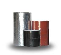 MATPRO - Bande d'Étanchéité Toiture & Terrasse Bitume - Autocollante à Froid - Indéchirable - Prête à l'Emploi - Idéal Tout Support - Aluminium - 10m x 30cm