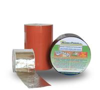 MATPRO Bande etanche autocollante BUTYL à froid 10 m x 45 cm Aluminium