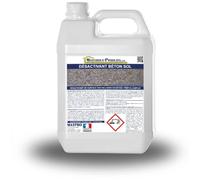 MATPRO - Désactivant Béton Sol pour Dallage - Pulvérisation - Finition Décorative, Colorée & Antidérapante - Sans Faïençage, ni Fissure - Incolore - 11Kg