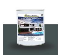 MATPRO - Étanchéité Extérieure pour Toiture, Balcon, Terrasse Plate - Revêtement Élastomère Auto-Polymérisable Polyuréthane - Sans Odeur - Gris Anthracite - 1Kg