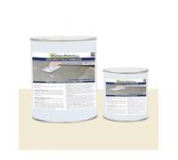 MATPRO - Joint Époxy Colle pour Carrelage - Étanche Eau & Infiltrations - Application Horizontale, Verticale, Intérieur & Extérieur - Ton Pierre - 2.5Kg