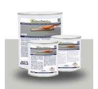 MATPRO - Mortier Époxy Réparation Rapide Trafic - Sans Solvant ni Retrait - Réparation Sols Béton Escaliers - Antidérapant et Imperméable - Gris Clair - 20Kg