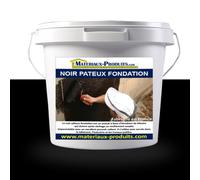 MATPRO, Noir Pateux Fondation 30Kg - Enduit Émulsion de Bitume pour Imperméabilisation, Isolation et Protection des Bétons, Souple et Résistant aux Chocs Thermiques, Fabriqué en France