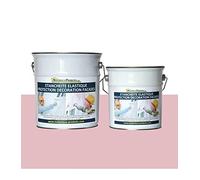 MATPRO - Peinture Étanche & Élastique pour Protection de Façade - pour Mortiers, Briques, Crépis, Fissurés ou Non, Avec ou Sans Relief - Rose Clair - 2.5Kg