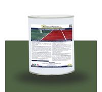 MATPRO - Peinture résine pour bitume Enrobé 6 Kg - Couleur Vert Tennis, Haute Résistance, Idéale pour Routes et Parkings, Application Facile, Compatible avec Surfaces Bitumées