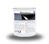 MATPRO Vernis fondation étanchéité protection béton métaux bois 500 ml Noir