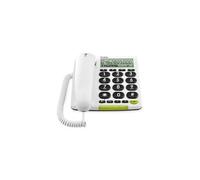 Doro Phone Easy 312Cs Téléphone analogique Identification de l'appelant Blanc