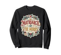 Matriarche de la Tradition familiale Merry Holiday Noël Sweatshirt